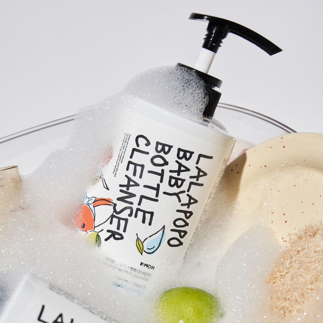 K-MOM Lalapopo Baby Bottle, Fruit & Vegetable Cleanser K-MOM Lalapopo Baby Bottle, Fruit & Vegetable Cleanser