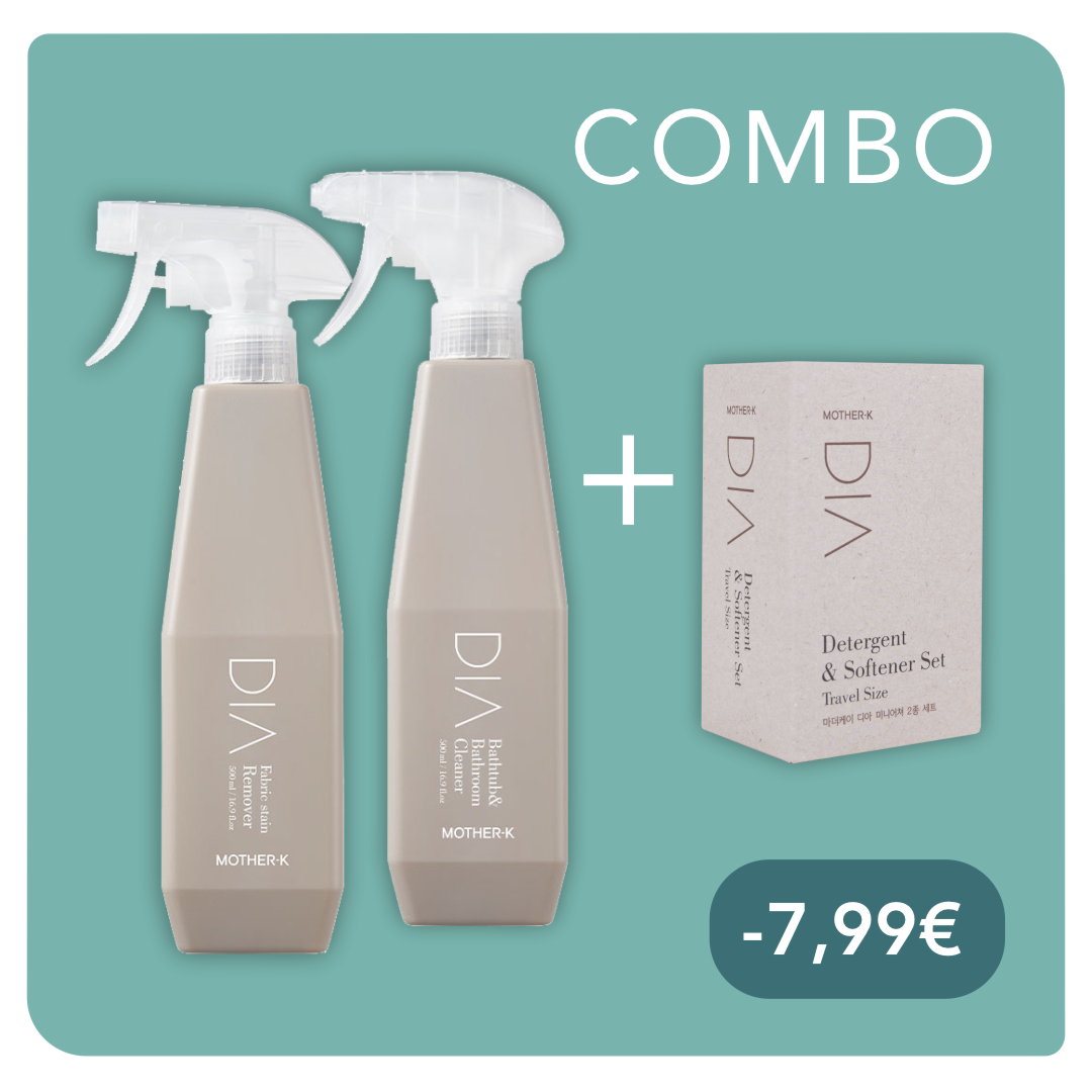 COMBO! DIA Stain & Bath Cleaners! A gift - travel-sized detergent & fabric softener!
